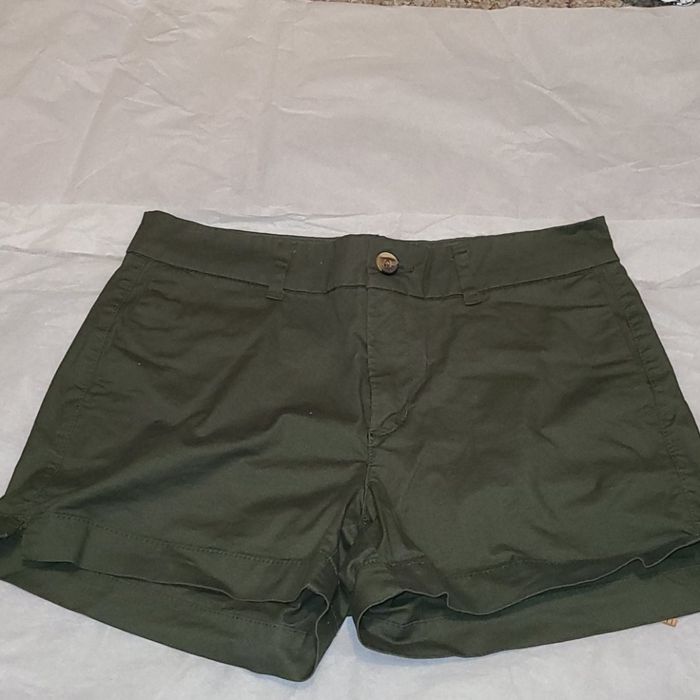 Dark Green / Olive Shorts - Old Navy